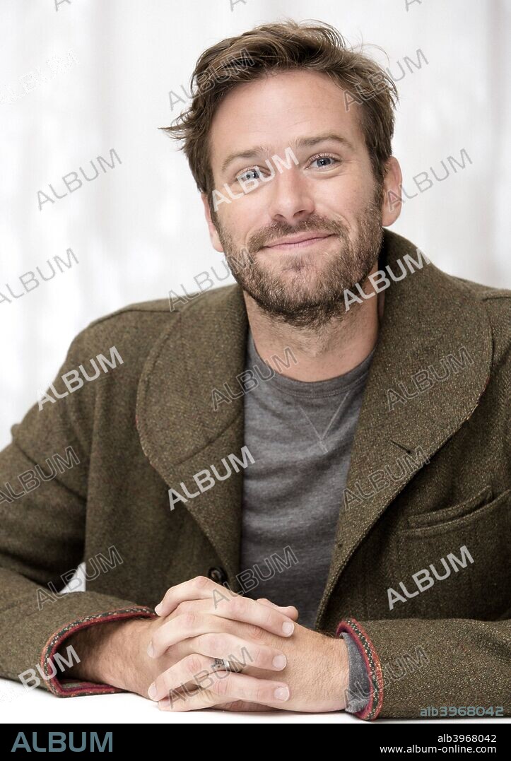 ARMIE HAMMER. December 11, 2017 - FILE - Golden Globes 2018 Nominees - Nominated for Best Supporting Actor - September 8, 2017 - Toronto, California, Canada - ARMIE HAMMER promotes the movie 'Call Me By Your Name' during the Toronto Film Festival. (Credit Image: © Armando Gallo/ZUMA Studio). 13/12/2017