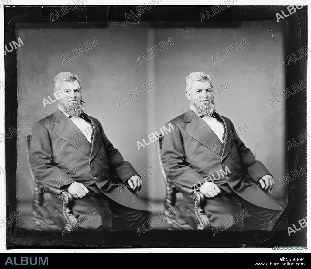 UNKNOWN. Senator David McKendree Key of Tennessee, 1865-1880. Key, Hon. David McKendree, Senator of Tenn. Lt. Col. 43rd Tenn. Inf. CSA [Confederate States Army], between 1865 and 1880.