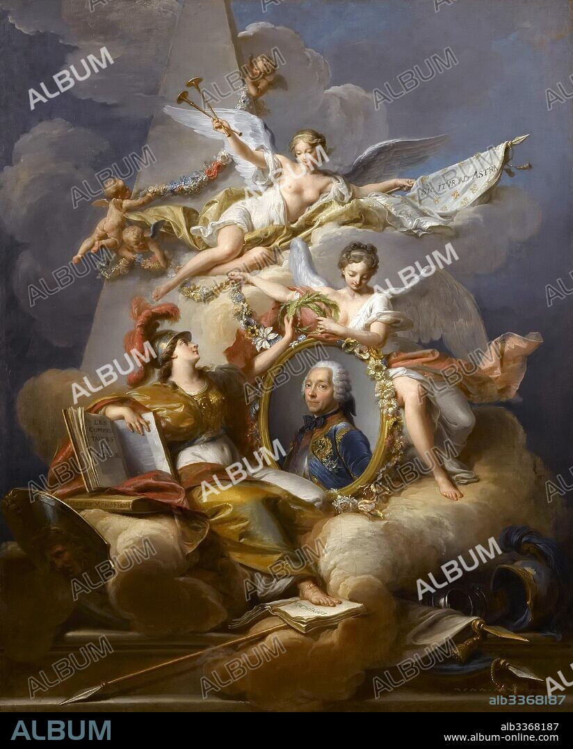 JEAN VALADE. Charles Louis Auguste Fouquet, duc de Belle-Isle (1684-1761).