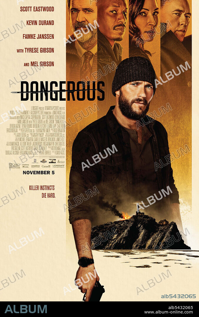 Poster de INSTINTO PELIGROSO, 2021 (DANGEROUS), dirigida por DAVID HACKL. Copyright Minds Eye Pictures.