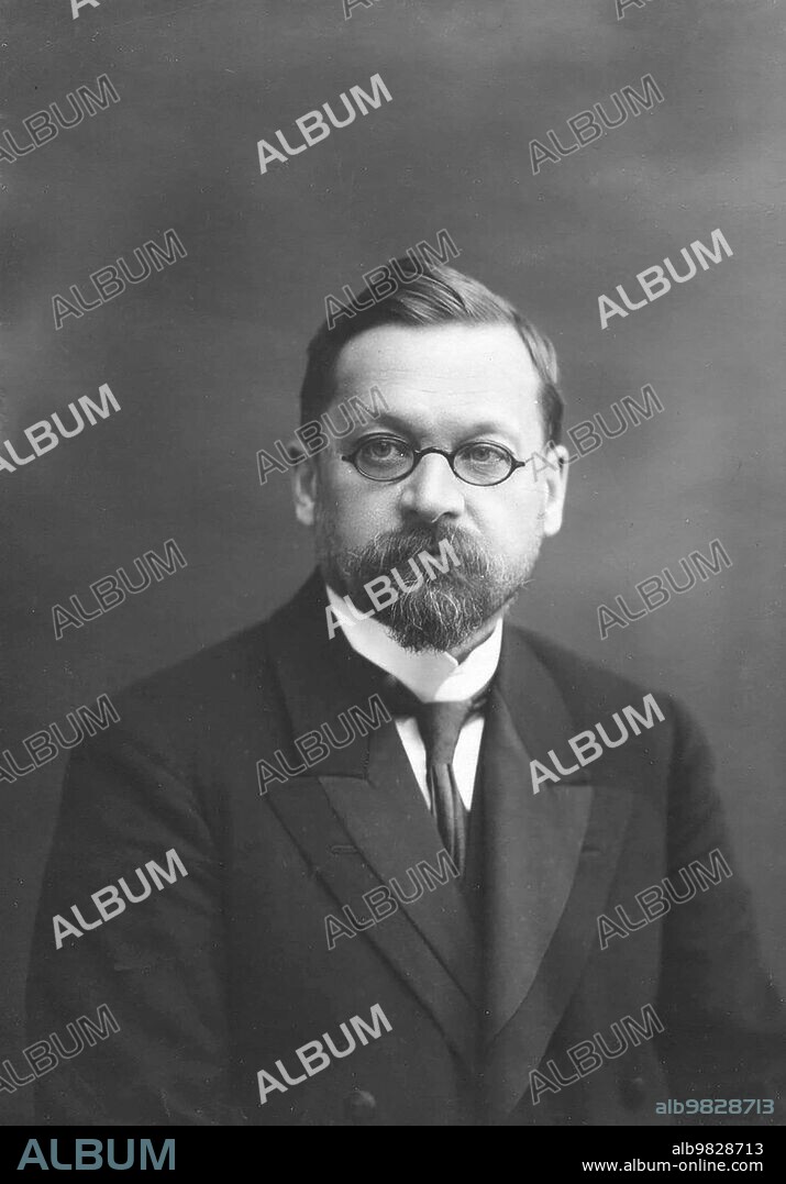 Boris Vladimirovich Verkhovsky (1863-1939) - laryngologist, director of the Moscow Women's Medical Institute, real state councilor. ca. circa 1911.