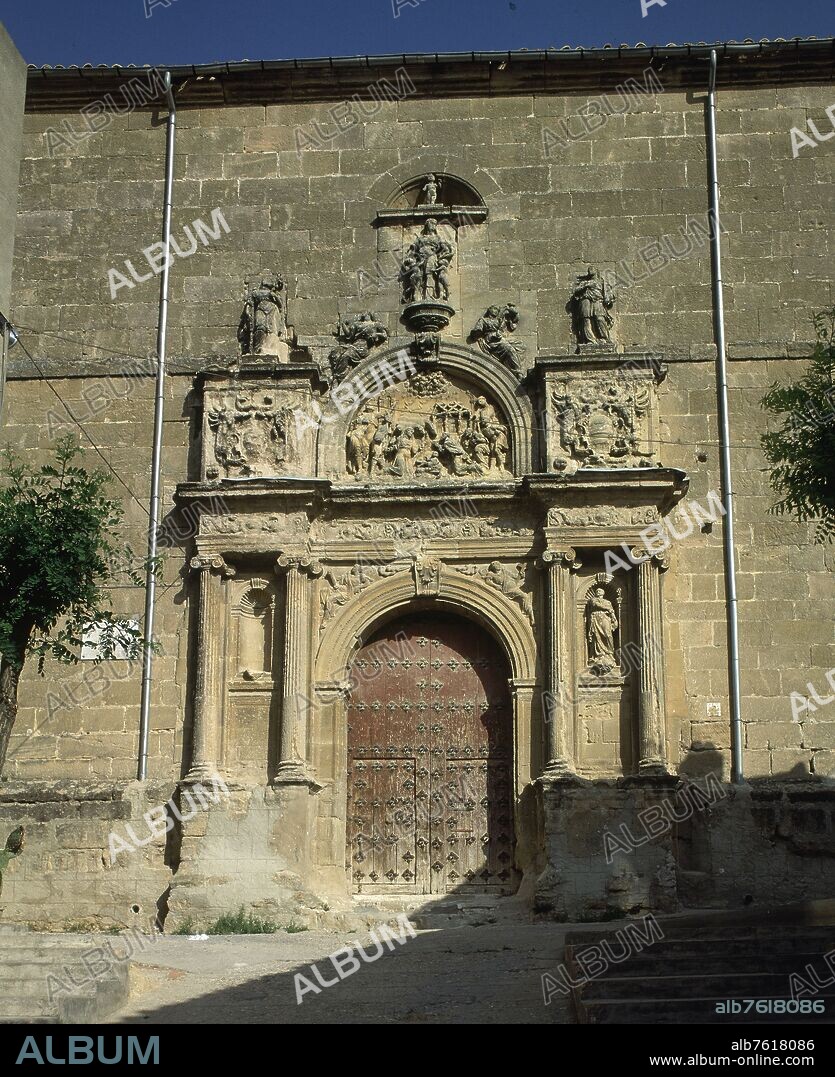 PORTADA - S XV - ARCO CONOPIAL - ESTILO GOTICO FLAMIGERO.