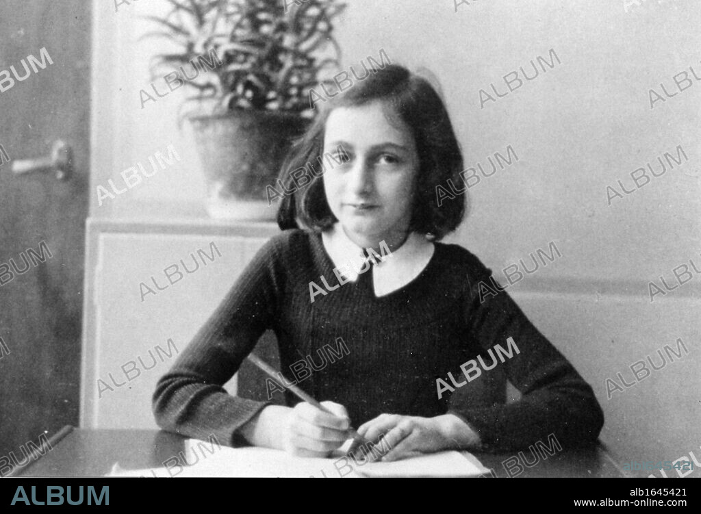 Anne Frank's (1929-1945) world famous diary charts two years of her life from 1942 to 1944, when her family were hiding in Amsterdam from German Nazis. The diary begins just before the family retreated into their 'Secret Annexe'.