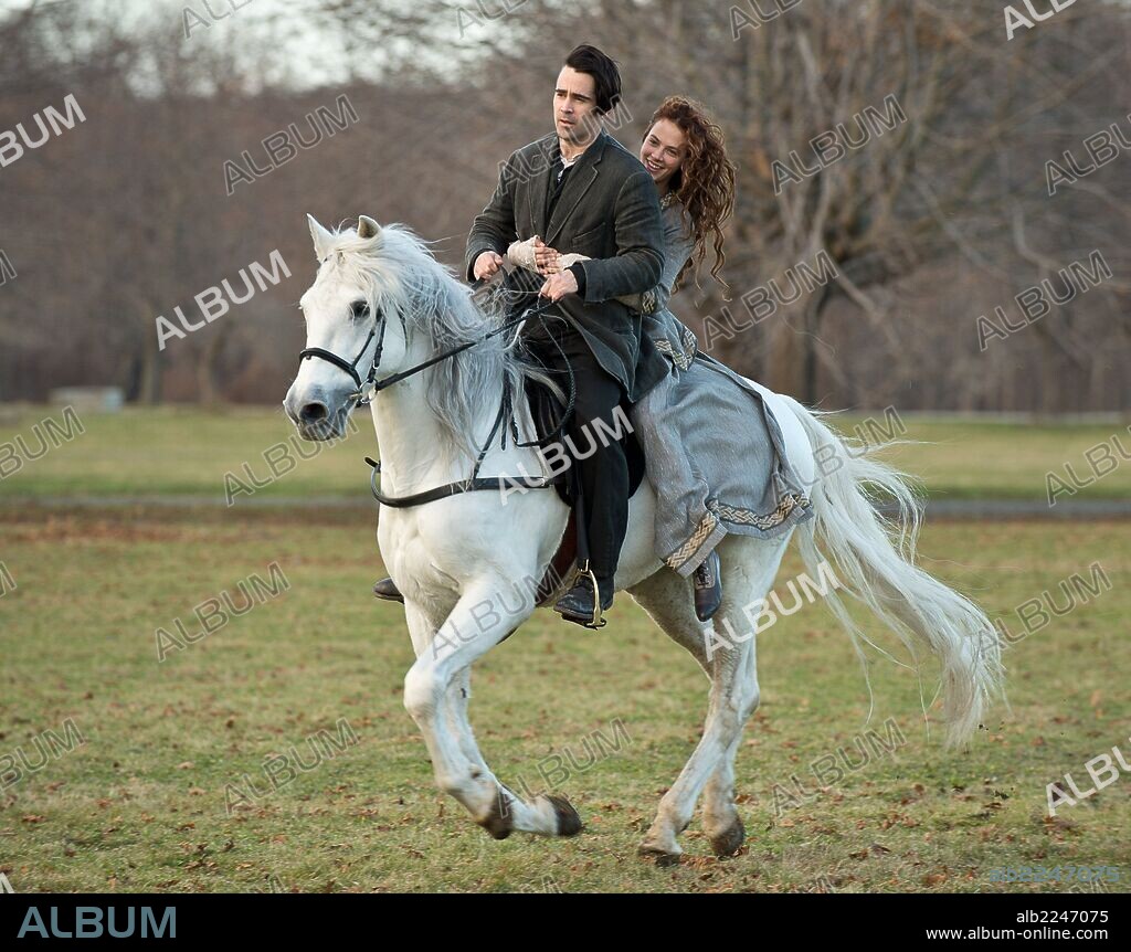 COLIN FARRELL y JESSICA BROWN FINDLAY en CUENTO DE INVIERNO, 2014 (WINTER'S TALE), dirigida por AKIVA GOLDSMAN. Copyright WARNER BROS.