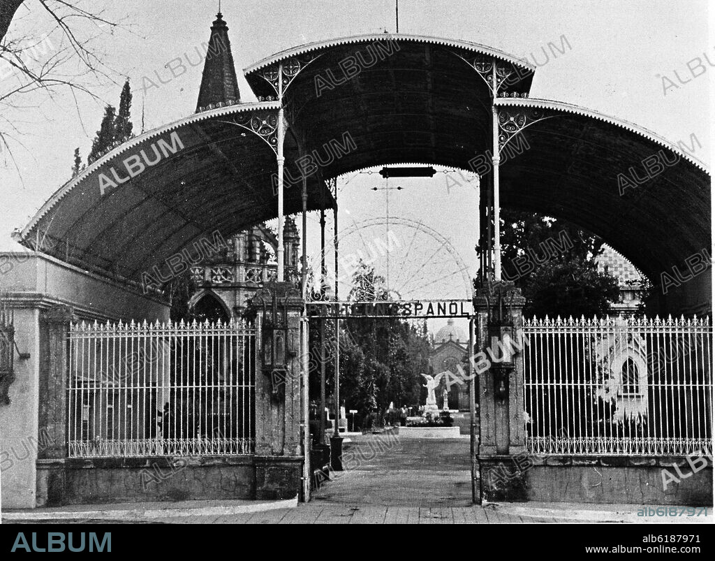 EL PANTEON ESPAÑOL DE MEXICO.