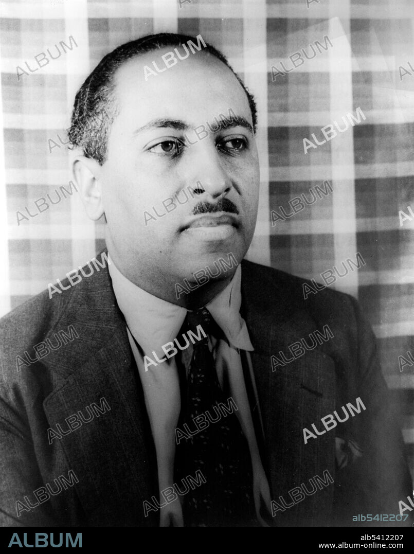 Arna Wendell Bontemps (October 13, 1902 - June 4, 1973) was an American poet, novelist and librarian. After graduation, he moved to New York to teach at the Harlem Academy and became active in what today is called the Harlem Renaissance. In the early 1930s, he began to publish fiction, in addition to more poetry. Bontemps was praised for his poetic style, his re-creation of the black language and his distinguishing characters. In 1936 Bontemps published what is considered as some of his best work, Black Thunder. He struggled to make enough from his books to support his family. However, more important, he gained little acknowledgement for his work despite being a prolific writer. Bontemps returned to graduate school and earned a master's degree in library science from the University of Chicago in 1943. Bontemps was appointed as head librarian at Fisk University in Nashville, Tennessee. Through his librarianship and bibliographic work, Bontemps became a leading figure in establishing African-American literature as a legitimate object of study and preservation. His work as a poet, novelist, children’s writer, editor, librarian and historian helped shape modern African-American literature, but it also had a tremendous influence on African-American culture. He died in 1973, at the age of 70, from a myocardial infarction. Photographed by Carl Van Vechten, August 15, 1939.