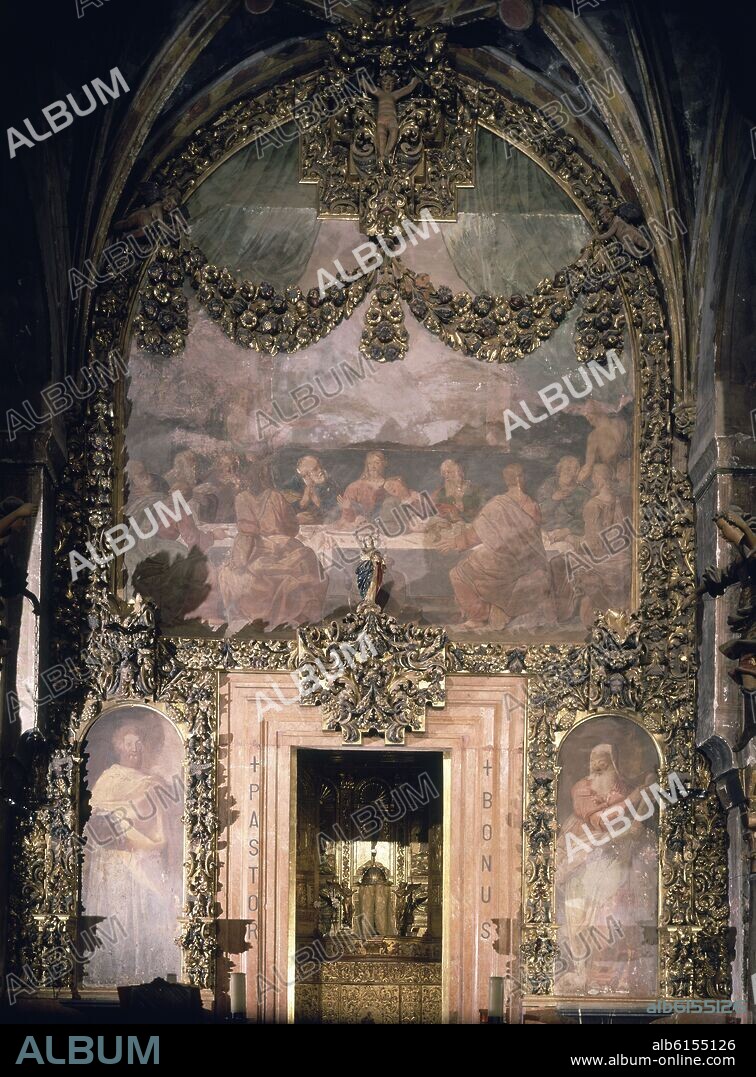CESARE ARBASIA (1540-1614). SANTA CENA - PINTURAS DE LA CAPILLA DEL SAGRARIO DE LA CATEDRAL DE CORDOBA - 1583-1586 - RENACIMIENTO ITALIANO.