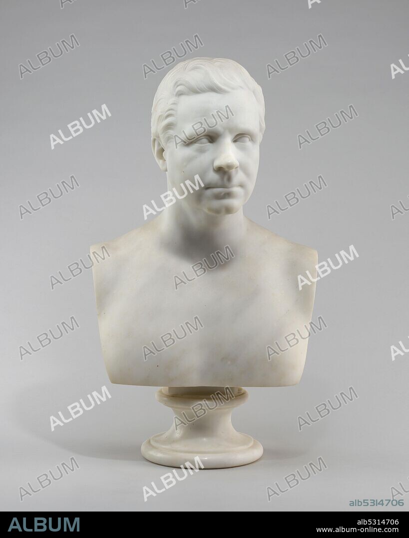 HIRAM POWERS. William J. Stone, model 1837, carved 1842.