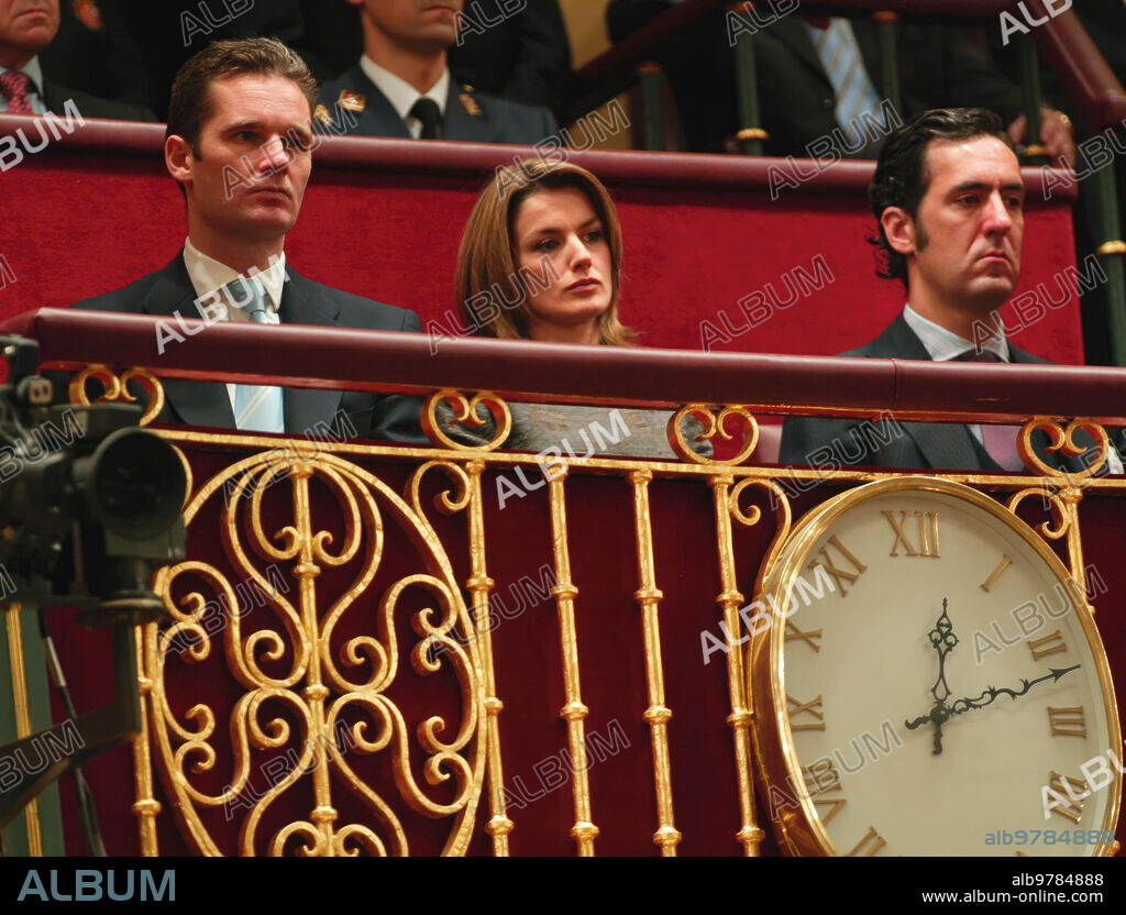 06-12-03-Madrid. Extraordinary plenary session to celebrate the 15th anniversary of the Constitution with the assistance of the Spanish royal family. - Photo. Chema Barroso-Daniel G. Lopez.- Archdc.