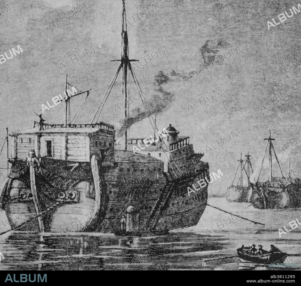 In 1771 the British Royal Navy ship HMS Jersey was turned into a hospital ship and docked at Wallabout Bay, New York (now the Brooklyn Navy Yard). During the American Revolution, it was used by the British as a prison ship for captured Continental Army soldiers. It was notorious for the miserable conditions in which the prisoners were kept.