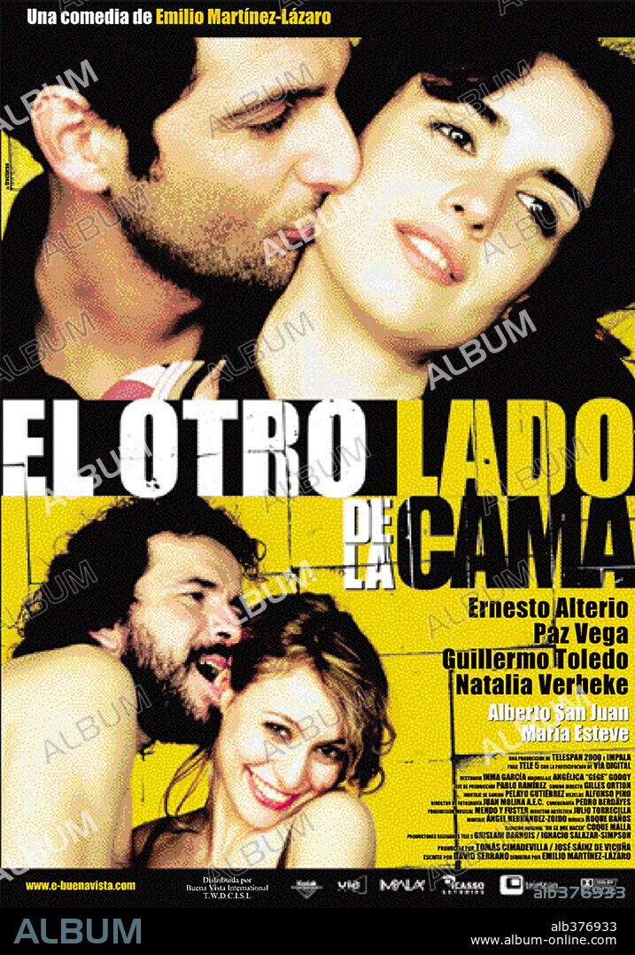 Poster de EL OTRO LADO DE LA CAMA, 2002, dirigida por EMILIO MARTINEZ-LAZARO. Copyright TELESPAN PRODUCCIONES/IMPALA/TELECINCO.