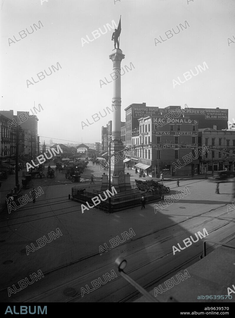 Confederate Monument, Norfolk, Va., between 1910 and 1920.