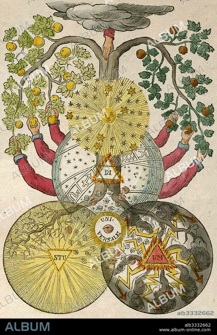 ANONYMOUS. Secret Symbols of the Rosicrucians from the 16th and 17th Centuries.