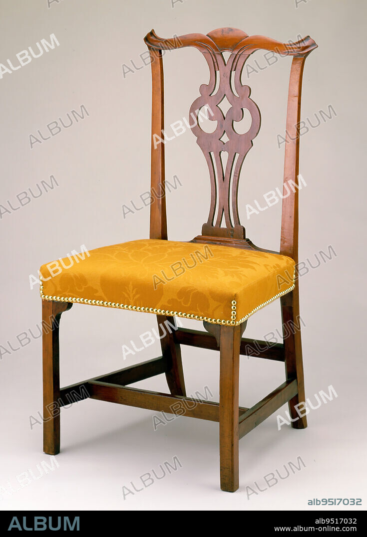 Side chair c. 1770 1790 39 x 22 x 21in. 99.1 x 55.9 x 53.3cm