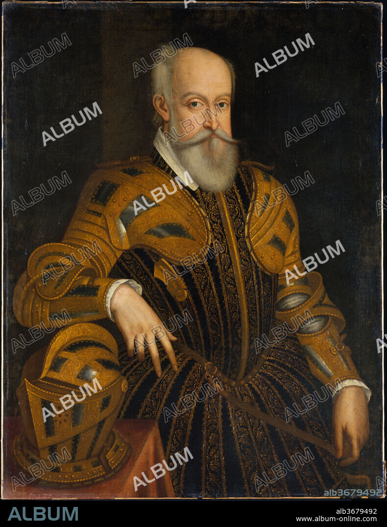 Alfonso II d'Este (1533-1597), Duke of Ferrara. Artist: Italian (Ferrarese) Painter (late 16th century). Culture: Italian, Ferrara. Dimensions: 47 x 35 3/4 in. (119.4 x 90.8 cm). Date: late 16th century.