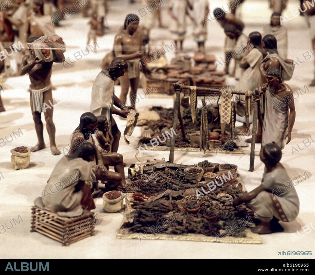 MAQUETA DEL MERCADO DE TLATELOLCO.
