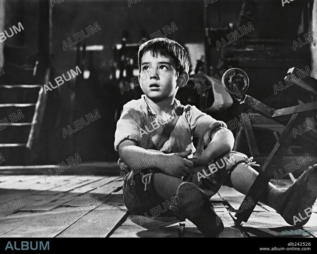 PABLITO CALVO in THE MIRACLE OF MARCELINO, 1955 (MARCELINO PAN Y VINO), directed by LADISLAO VAJDA. Copyright CHAMARTIN PRODUCCIONES Y DISTRIBUCION.