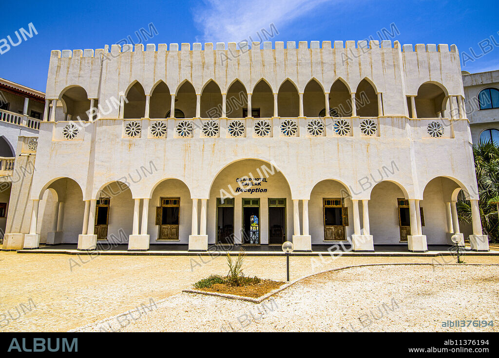 Luxury hotel in Massawa, Eritrea.
