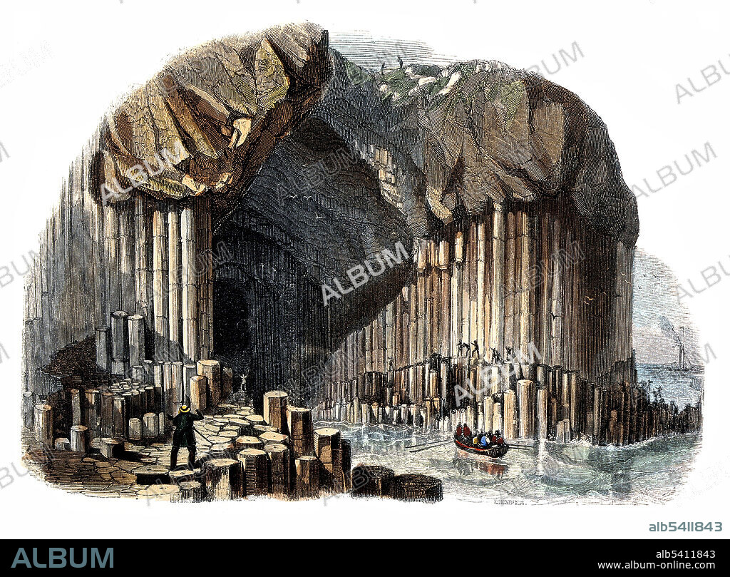 Fingal's Cave, Jointed Basalt Columns