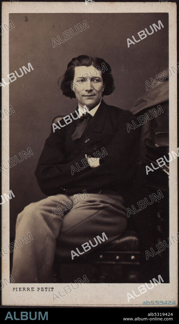 PIERRE LANITH PETIT. Portrait of the dramatist Victorien Sardou (1831-1908).