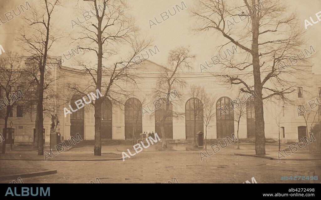 ANDRE ADOLPHE-EUGENE DISDERI. The Exposition Universelle of 1855. Main entrance of the Palais des Beaux-Arts.