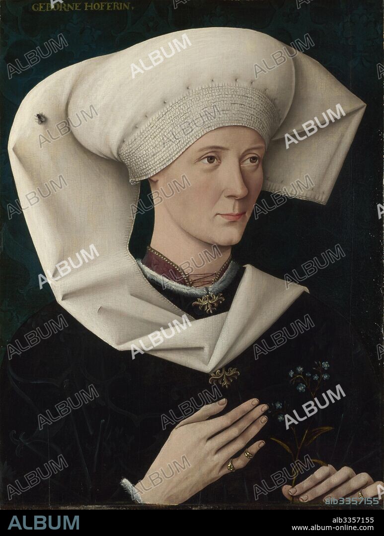 SWABIAN MASTER. Portrait of a Woman of the Hofer Family.