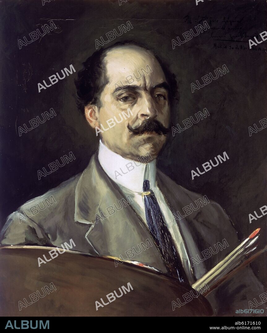 EUGENIO LUCAS VILLAMIL (1858-1918). AUTORRETRATO.