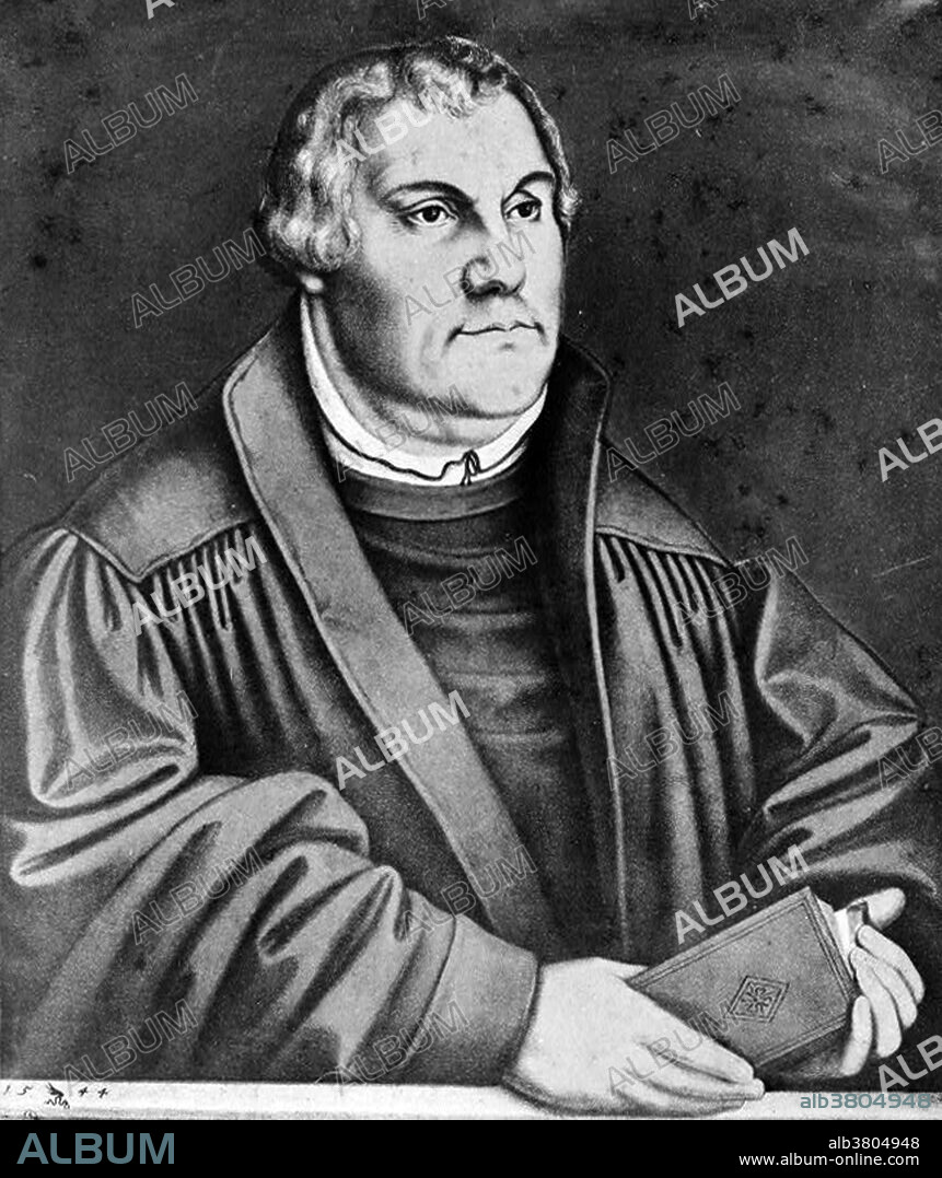 Martin Luther (November 10, 1483 - February 18, 1546) was a German priest, professor of theology and a major figure of the Protestant Reformation. He disputed the claim that freedom from God's punishment for sin could be purchased with money. He confronted indulgence salesman Johann Tetzel with his Ninety-Five Theses in 1517. His refusal to retract all of his writings at the demand of Pope Leo X and the Holy Roman Emperor Charles V at the Diet of Worms resulted in his excommunication by the pope and condemnation as an outlaw by the Emperor in 1521. His theology challenged the authority of the Pope of the Roman Catholic Church by teaching that the Bible is the only source of divinely revealed knowledge. Those who identify with Luther's teachings are called Lutherans. His translation of the Bible into the language of the people (instead of Latin) made it more accessible. His marriage to Katharina von Bora set a model for the practice of clerical marriage, allowing Protestant priests to marry. While suffering from several illnesses and deteriorating health, Luther became increasingly antisemitic, writing that Jewish homes should be destroyed, their synagogues burned, money confiscated and liberty curtailed. These statements have contributed to his controversial status.