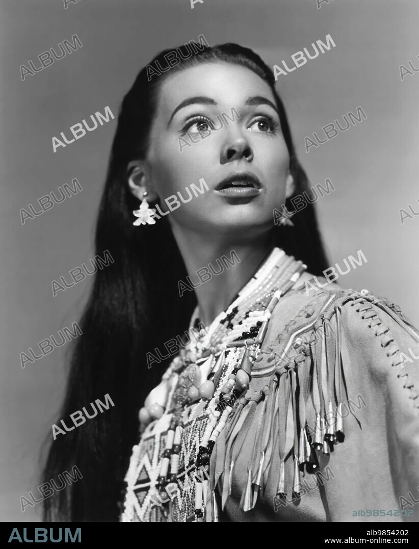 BARBARA RUSH in SON OF COCHISE, 1954 (TAZA, SON OF COCHISE), directed ...