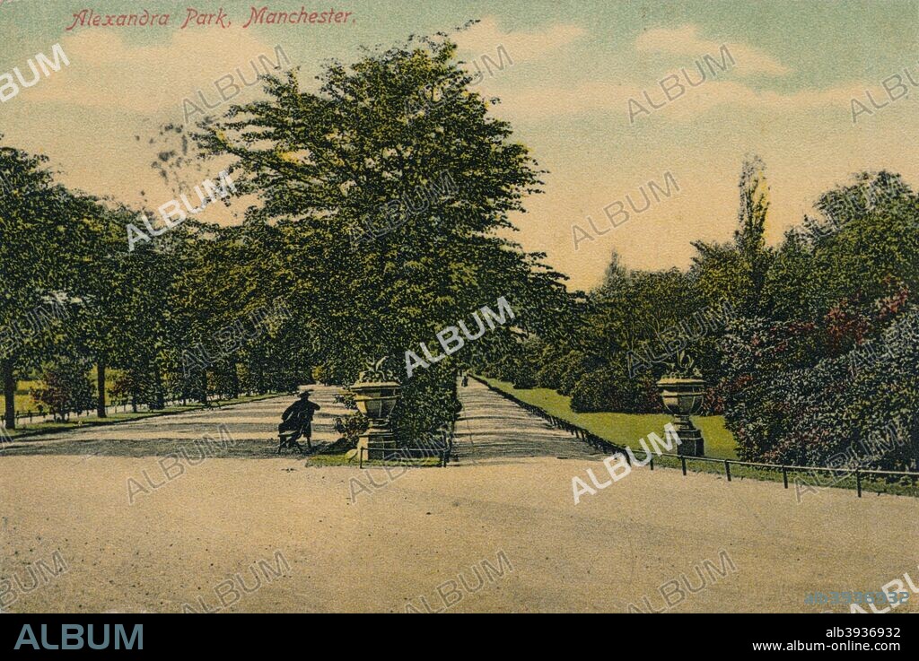 Alexandra Park, Manchester, c1905.