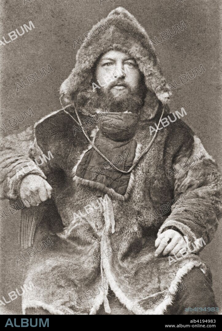 Alexander von Bunge, 1851-1930.  Baltic-German physician, zoologist and Arctic explorer.  After a 19th century photograph.