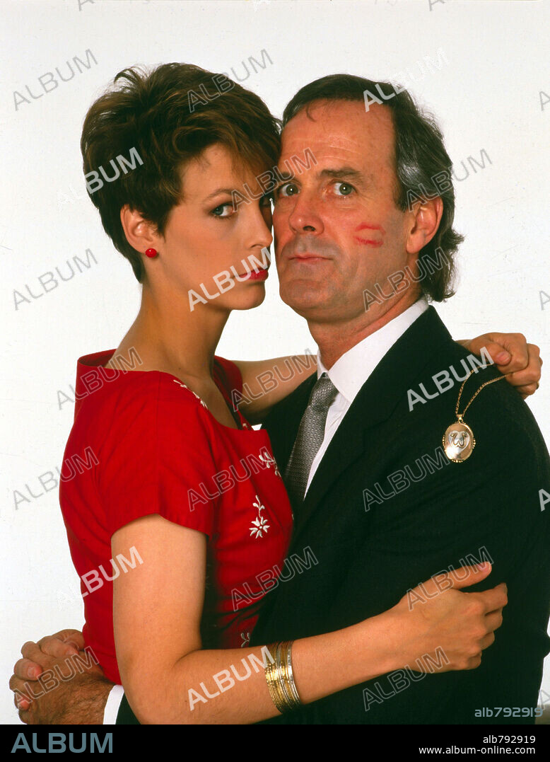 JAMIE LEE CURTIS y JOHN CLEESE en UN PEZ LLAMADO WANDA, 1988 (A FISH CALLED WANDA), dirigida por CHARLES CRICHTON. Copyright METRO GOLDWYN MAYER.