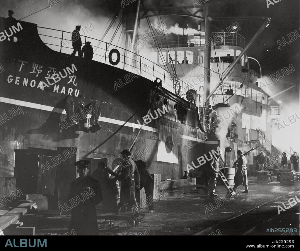 A TRAVÉS DEL PACÍFICO, 1942 (ACROSS THE PACIFIC), dirigida por JOHN HUSTON. Copyright WARNER BROTHERS.