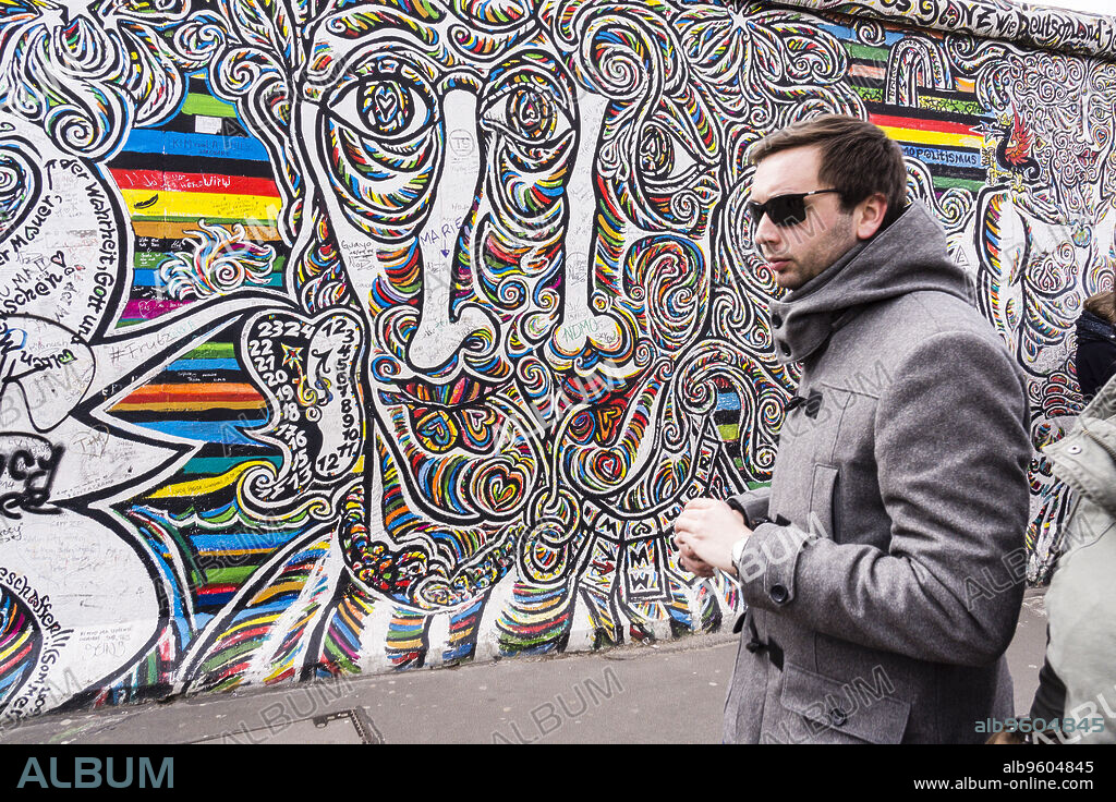 Muro de Berlín - Berliner Mauer-, Berlin, Alemania, Europe.