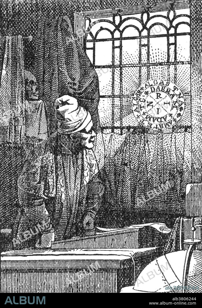 Doctor Johann Georg Faust (1480-1540), also known as John Faustus, was an itinerant alchemist, astrologer, and magician of the German Renaissance. His life became the nucleus of the popular tale of Doctor Faust from the 1580s, notably culminating in Christopher Marlowe's play The Tragicall History of the Life and Death of Doctor Faustus (1604) and Johann Wolfgang von Goethe's closet drama Faust (1808). During the sixteenth and seventeenth centuries, notions of macrocosm and microcosm were widely accepted. Many people believed that the same patterns are to be found in the human body (microcosm) on a small scale, as are found in the natural universe as a whole (macrocosm.).