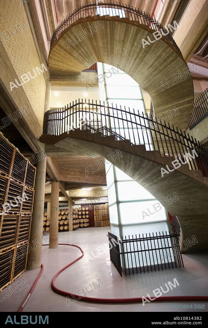 Bodegas Olarra, Logroño, La Rioja, Spain.