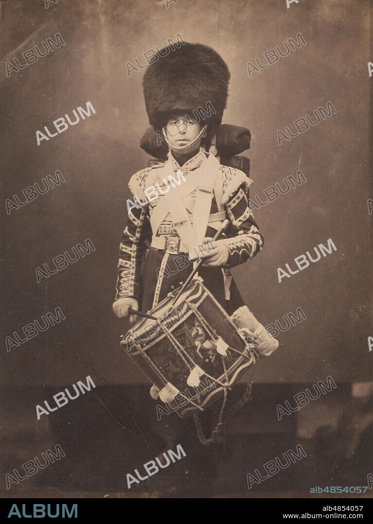 JOSEPH CUNDALL. Grenadier Guards Drummer, ca. 1856.