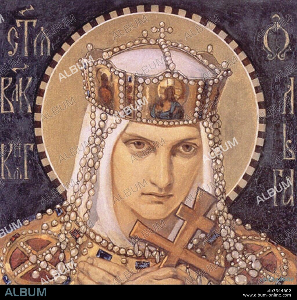 NIKOLAI ALEXANDROVICH BRUNI. Saint Olga, Princess of Kiev.