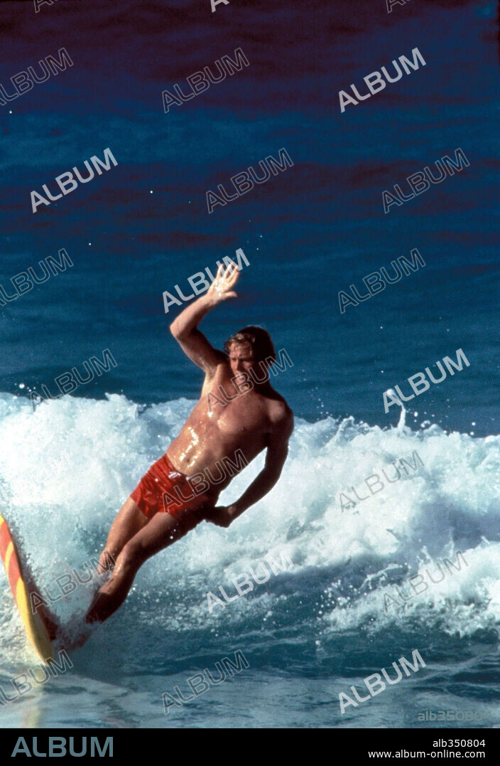 GARY BUSEY in BIG WEDNESDAY, 1978, directed by JOHN MILIUS. Copyright WARNER BROTHERS.