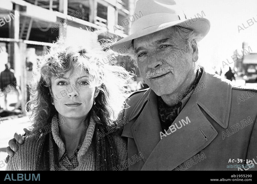 BURT LANCASTER and SUSAN SARANDON in ATLANTIC CITY, 1980, directed by LOUIS MALLE. Copyright PARAMOUNT PICTURES.