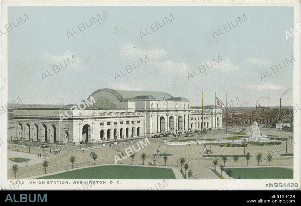 Union Station, Washington, D. C., still image, Postcards, 1898 - 1931.