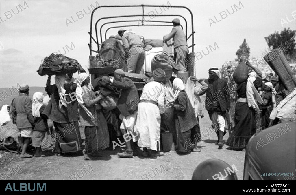 The 1948 Palestinian exodus, known in Arabic as the Nakba (Arabic: al-Nakbah, lit.'catastrophe'), occurred when more than 700,000 Palestinian Arabs fled or were expelled from their homes, during the 19471948 Civil War in Mandatory Palestine and the 1948 ArabIsraeli War.<br/><br/>. The exact number of refugees is a matter of dispute, but around 80 percent of the Arab inhabitants of what became Israel (50 percent of the Arab total of Mandatory Palestine) left or were expelled from their homes.<br/><br/>. Later in the war, Palestinians were forcibly expelled as part of 'Plan Dalet' in a policy of 'ethnic cleansing'.