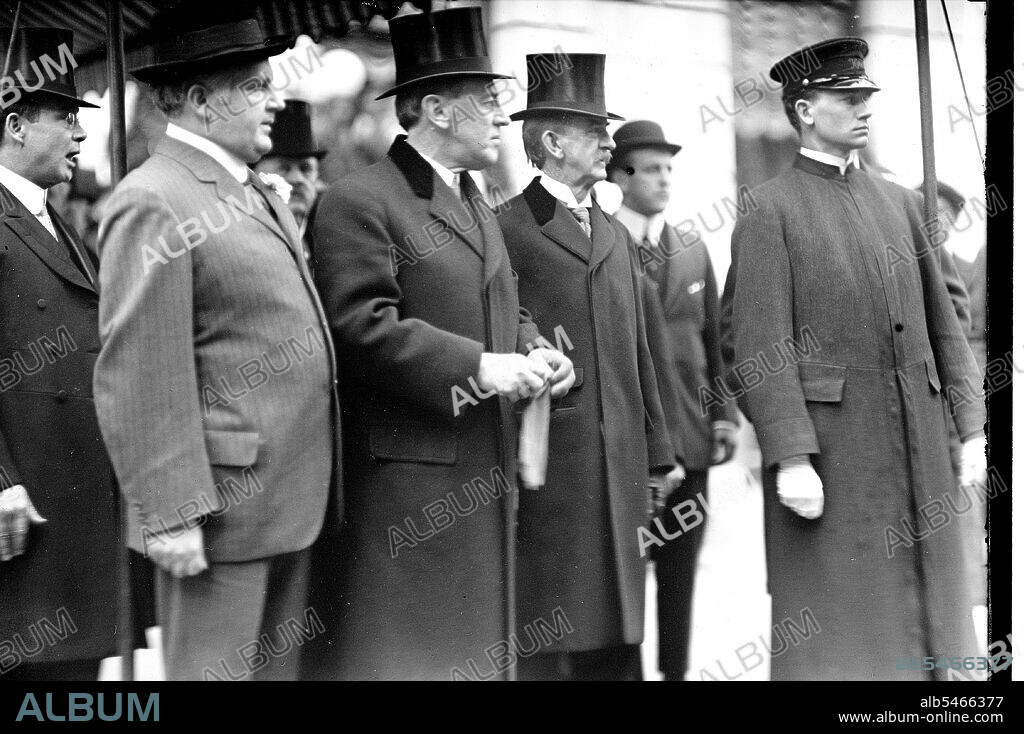 Early 1900s U.S. Politicians - President Woodrow Wilson.
