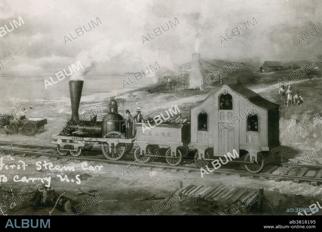 Railway Postal Service, 1860s