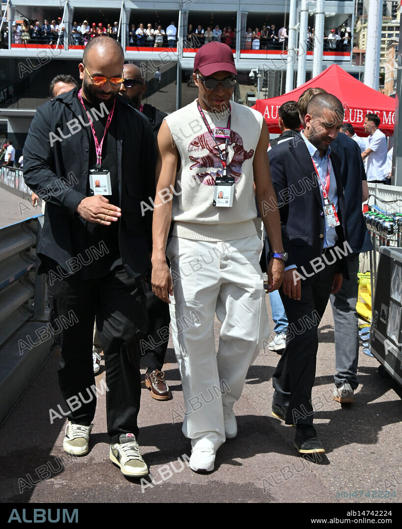 KYLIAN MBAPPE (FORWARD; REAL MADRID) and Monaco. Monte Carlo: Monaco, Celebrities at the Monaco GP 2025. Photo: Kylian MbappÃ (Credit Image: © Manuele Mangiarotti/IPA via ZUMA Press).