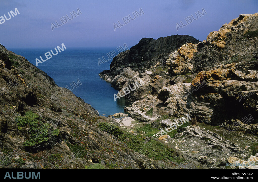 Parque Natural del Cap de Creus, cerca Cala d´Agulles (Alt Empordà / Costa Brava).