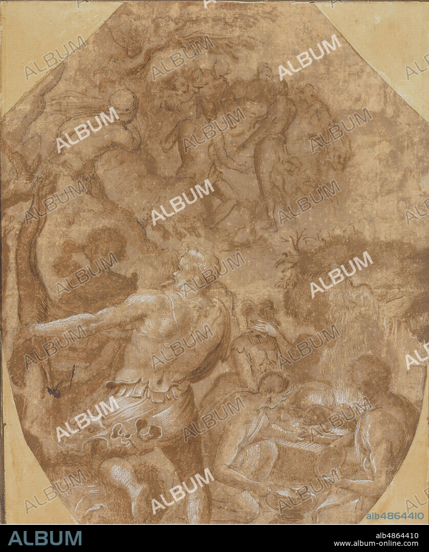 GIOVANNI MARIA BUTTERI. The Discovery of Glass, ca. 1570-72.