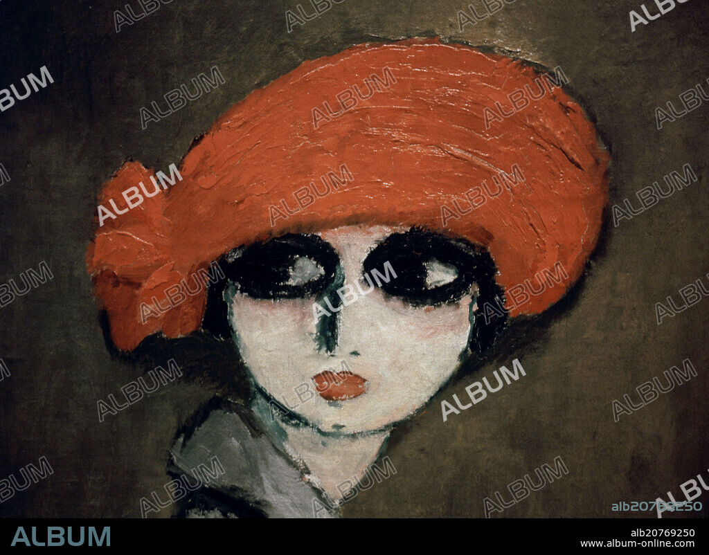 KEES VAN DONGEN. 'The Corn Poppy' (detail), 1919, Oil on canvas.