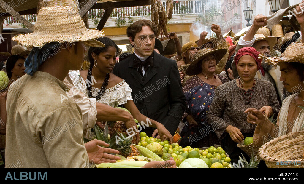 JAVIER BARDEM en EL AMOR EN LOS TIEMPOS DEL COLERA, 2007 (LOVE IN THE TIME OF CHOLERA), dirigida por MIKE NEWELL. Copyright NEW LINE CINEMA/STONE VILLAGE PICTURES/GROSVENOR PARK MEDIA / DAZA, DANIEL.
