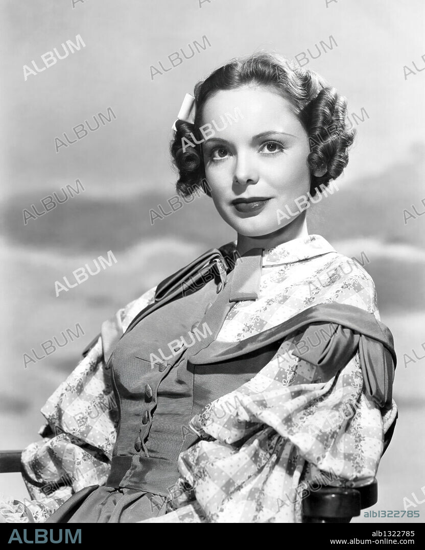 NANCY COLEMAN in DEVOTION, 1946, directed by CURTIS BERNHARDT. Copyright WARNER BROTHERS.